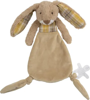 Productafbeelding van Happy Horse Knuffeldoekje Haas Riley - zacht babyknuffeldoekje, beige