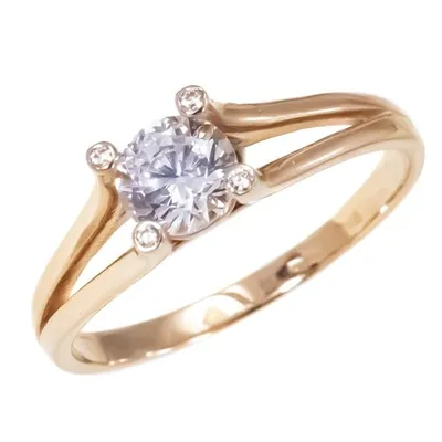 Produktbild von Goldring Roségold Glare108 Ringgröße 59, 2,71g, 0,6 cm breit, 0,3 cm dick, hypoallergen
