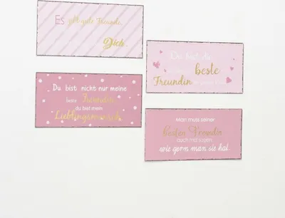 Produktbild von Schild Freundin Eisenschild mit Sprüchen Wanddeko Stückpreis