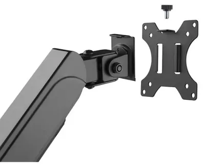 Zdjęcie produktu dla Equip 650133, Zacisk, 18 kg, 43,2 cm (17"), 81,3 cm (32"), 100 x 100 mm, Czarny