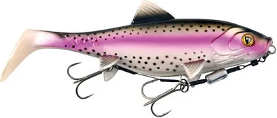 Produktbild von Fox Rage Replicant Shallow - Gummifisch, Farbe:UV Original Rainbow Trout, Länge / Gewicht:18cm - 65g