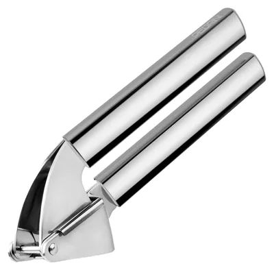 Knoflookpresse aus Edelstahl, spülmaschinengeeignet, 18,5 cm