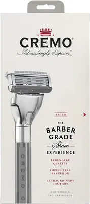 Produktbild von CREMO - The Barber Grade Rasierer + 2 Ersatzköpfe