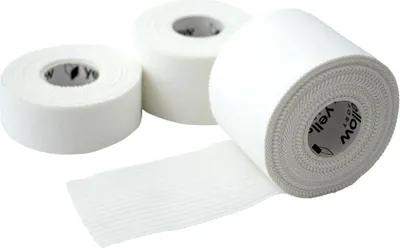 Image de yellowSPORT yellowRIGID TAPE - Ruban adhésif rigide - Avec adhésif longitudinal - 2,5 cm x 9,1 m - blanc - 1 pc.
