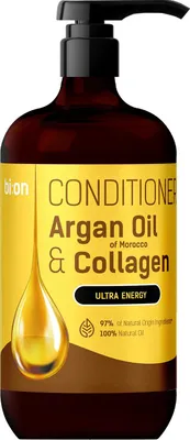 Image de BIO NATURELL Après-shampooing à l'huile d'argan marocaine et au collagène 946 ml