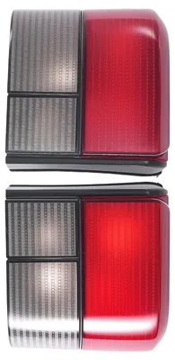 Zdjęcie produktu dla Para reflektorów tylnych, lewy i prawy, do VW T4, lata produkcji 1992-2004, numery części: 701945095, 701945096