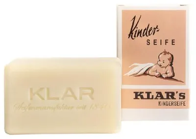 Obrázok produktu pre Klar Seifen Kinderseife 100g, Cosmos zertifiziert, palmölfrei