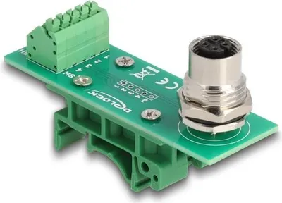 Immagine prodotto di DELOCK M12 Übergabemodul Adapter 4 Pin A-kodiert Buchse