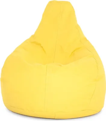 Image de Hanah Home, Damla - Yellow, pouf, jaune, 80 x 30 x 75 cm