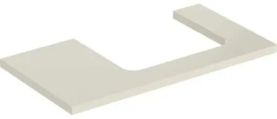 Produktbild von Geberit 505323004 ONE WT-Platte, Ausschnitt re, für AWT