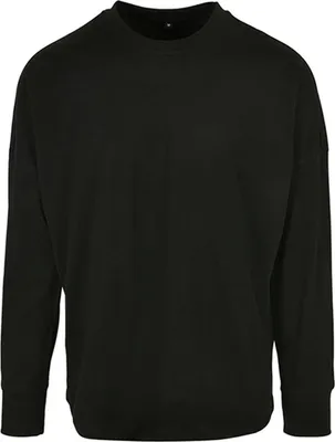Obrázek produktu pro Vytvořte si svou značku Oversized Cut On Sleeve Longsleeve (Dlouhý rukáv)