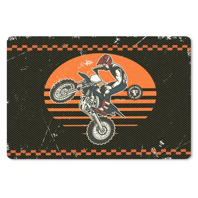 Produktbild von MuchoWow® Mauspad Mousepad Motorrad - Oldtimer - Design 27x18 cm - Mousepads - Maus Mat - Pad - Mausunterlage - Büroartikel - Desk Matten
