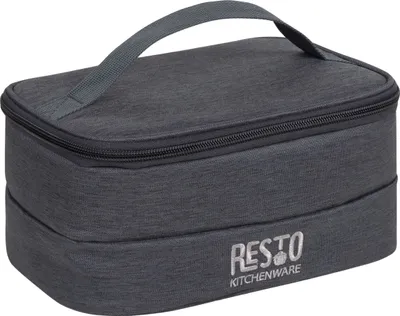 Produktbild von Resto Kitchenware 5502, Lunchpaket, Erwachsene/Kinder, Grau, Polyethylen-Vinylacetat (PEVA), Polyester, 3,5 l, 150 mm