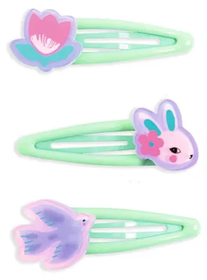 Immagine prodotto di Collezione Plume - 3 fermagli per capelli Eglantine, Djeco