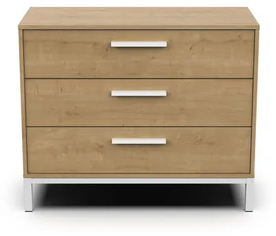Image de CALICOSY - Commode 3 tiroirs L90,7 cm - CRAFT