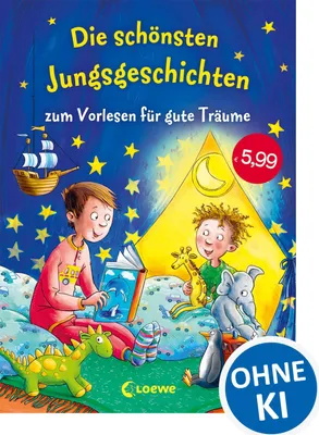 Produktbild von Die schönsten Jungsgeschichten zum Vorlesen für gute Träume