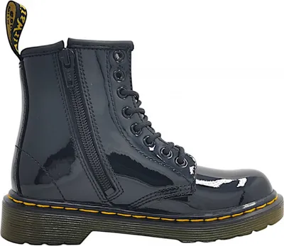 Imagen del producto de Dr. Martens 1460J, zapatos para niña, botas, botines con cordones, color negro, para uso diario