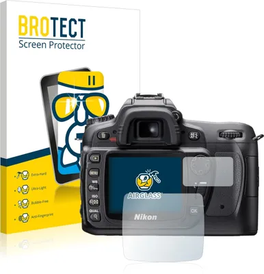 Produktbild von BROTECT Schutzglas für Nikon D80 Schutzfolie Panzer Folie Glas Display Schutz klar