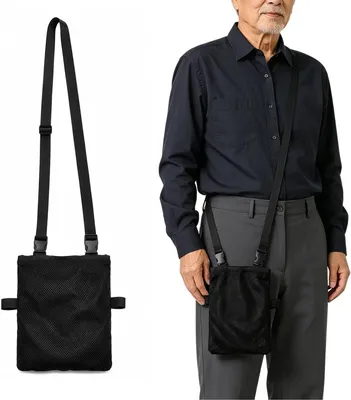 Imagen del producto de Bolsa para orina con soporte para la pierna ajustable, de 2000 ml, discreta, para uso con catéter