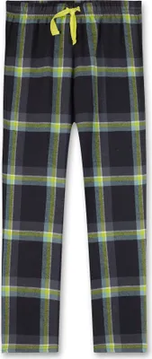 Produktbild von Sanetta Jungen-Pyjamahose dunkelgrau kariert 128