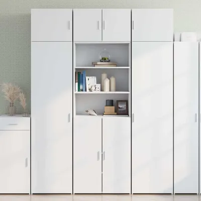 Produktbild von vidaXL Hochschrank Weiß 70x42,5x225 cm Holzwerkstoff