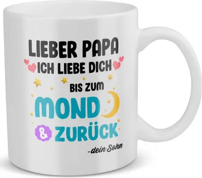 Produktbild von 22Feels Papa Geschenk von Sohn Vatertag Vater Tasse Geburtstag Weihnachten Kaffeetasse Männer Herrentag Geschenkidee
