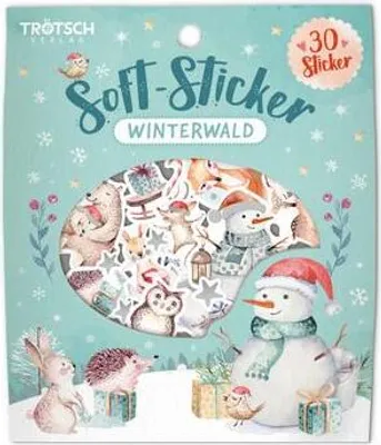 Produktbild von Trötsch Soft-Sticker Winterwald