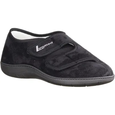 Produktbild von Reha Halbschuh 476-20Z3 mit 2 Klettverschlüssen schwarz>>>>Gr. 41