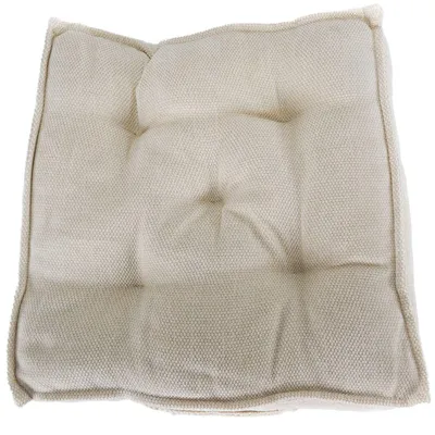 Produktbild von Polsterung für Stühle 40 x 40 cm Chenille Boxsitzkissen mit Schlaufe