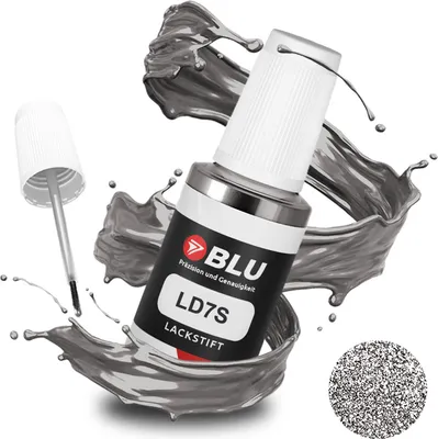 Produktbild von BLU Auto Lackstift Grau kompatibel für Volkswagen LD7S SlateGrey | Auto Lack Reparatur Ausbesserungslack