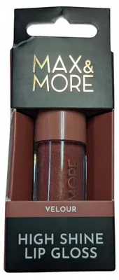Zdjęcie produktu dla Błyszczyk Do Ust Max & More High Shine Lip Gloss Velour