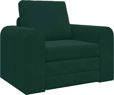 Produktbild von vidaXL Schlafsofa Dunkelgrün 98 x 71 x 83 cm Samt