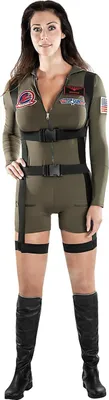 Produktbild von Top Gun Romper - Karneval Faschingskostüm Damen Größe: M