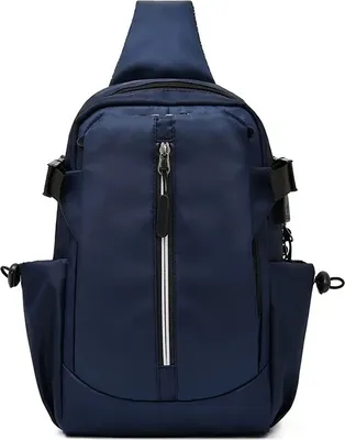 Image de Sac banane Leon bleu avec chargement USB - Pratique et tendance KP25624
