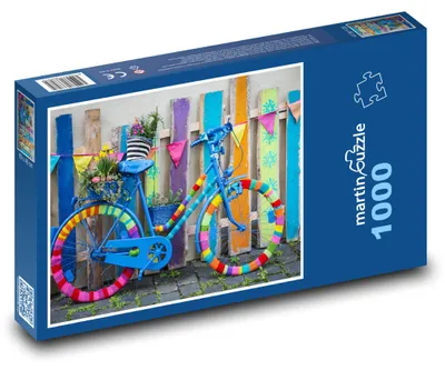 Obrázek produktu pro Puzzle 1000 Veselé jízdní kolo - martinpuzzle
