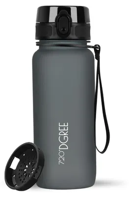 Produktbild von Trinkflasche – 650 ml – Lekvrij – Tritan – BPA-frei – Mit Fruchteinsatz – Sportflasche für Kinder und Erwachsene