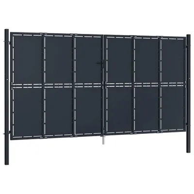 Immagine prodotto di Cancello da Giardino in Acciaio 400x175 cm Antracite