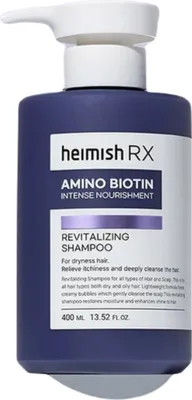 Produktbild von Heimish RX AMINO BIOTIN Revitalisierendes Shampoo 400 ml - Revitalisierendes Shampoo