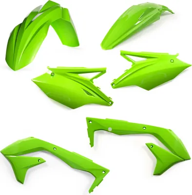 Produktbild von ACERBIS Verkleidungssatz 6 Teile Grün für KAWASAKI KX 450 F