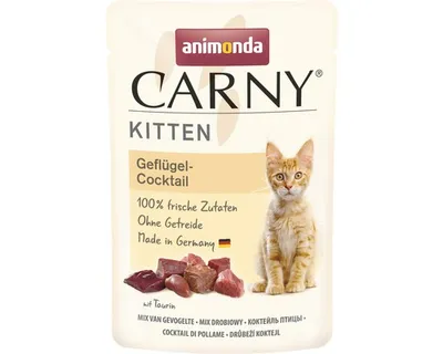 Obrázek produktu pro Animonda Carny Kitten Hovězí a drůbeží 85gx12