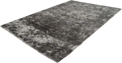 Produktbild von Twist - Handgefertigt - Hochflor - Uni Teppich - Teppich - Eric Kuster Stil Teppich - Area Teppich - 160x230 - Silber
