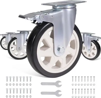Produktbild von Plastikscrews für Möbel - 150MM - für hohe Belastungen - 4er Set