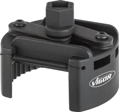 Immagine prodotto di VIGOR V4414 Chiave per filtro olio ∙ 80 - 115 mm ∙ universale ∙Esagono esterno 22 mm, Quadro cavo 1/2 pollice (12,5 mm) ∙ 80 - 115
