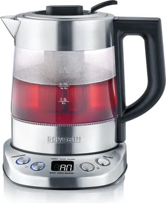 Produktbild von SEVERIN Mini Deluxe Glas Tee- und Wasserkocher mit einstellbarer Temperatur