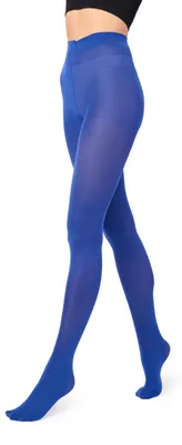 Image de Collants opaques pour femmes Merry Style en microfibre 70 deniers (Bleuet, taille M).