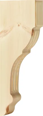 Produktbild von Konsole aus Holz / Ornament (302) typisch für Schwedenhäuser