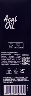 Immagine prodotto di Cadiveu Acai Oil 60ml -  olio anticrespo