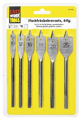 Produktbild von Flachfrsbohrersatz 10 - 25 mm