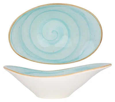 Produktbild von Bonna Servierschale - Aqua - Porzellan - 27 cm (750cc)