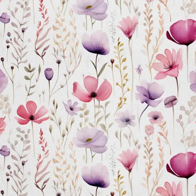 Image de OUTDOOR DECOSTOFFE OXFORD - Blumen - DX2231
